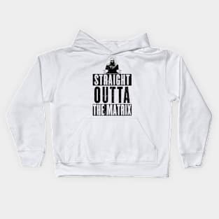 STRAIGHT OUTTA MATRIX Kids Hoodie